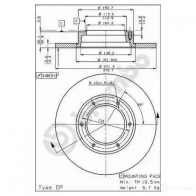 Тормозные колодки высокоэффективные BREMBO 788939 07.B315.04 FRY GE - Изображение 2