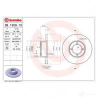 Тормозные колодки высокоэффективные BREMBO 07.B314.01 HU 7LZ 788876 - Изображение 3