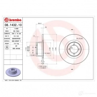 Тормозные колодки высокоэффективные BREMBO 1 6FKQ 788880 07.B314.05 - Изображение 3