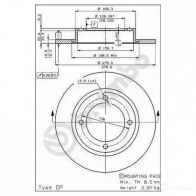Тормозные колодки высокоэффективные BREMBO UGDA S4E 788895 07.B314.22 - Изображение 3