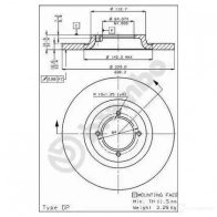 Тормозные колодки высокоэффективные BREMBO UUZ AQ 788933 07.B314.71 - Изображение 2