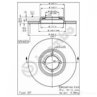 Тормозные колодки высокоэффективные BREMBO 07.B314.42 U RMKG 788914 - Изображение 3