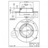 Тормозные колодки высокоэффективные BREMBO OD IHBAF 788950 07.B315.17 - Изображение 2