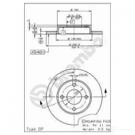 Тормозные колодки высокоэффективные BREMBO 99J6M IC 788965 07.B315.35 - Изображение 3