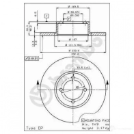 Тормозные колодки высокоэффективные BREMBO 788959 07.B315.26 UM3 H7O - Изображение 2