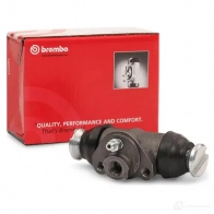 Рабочий тормозной цилиндр BREMBO 8432509600108 792843 TUO B9G A 12 034 - Изображение 2