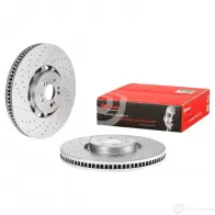 Тормозной диск BREMBO Z0A H7OI 1438330017 09.D601.43