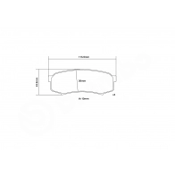 Тормозные колодки высокоэффективные BREMBO S DDPV 1424671716 07.B315.68 - Изображение 3