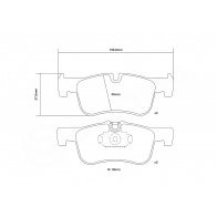 Тормозные колодки высокоэффективные BREMBO JOQW XBA 07.D435.66 1440108779 - Изображение 3
