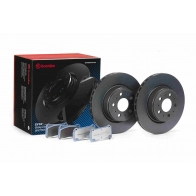 Комплект тормозных колодок и дисков BREMBO KT 08 001 WQ2 W1K 1440108934