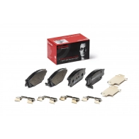 Тормозные колодки дисковые, комплект BREMBO 1439857878 IRJ LW P 30 126 - Изображение 2