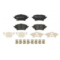 Тормозные колодки дисковые, комплект BREMBO P 83 178 1439857964 GRU QTQS - Изображение 2