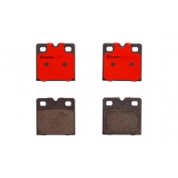 Тормозные колодки дисковые, комплект BREMBO P02001N JYU6 O1 1439857992 - Изображение 2