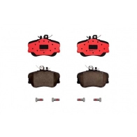 Тормозные колодки дисковые, комплект BREMBO 1439858006 3Q P1H P06017N - Изображение 2
