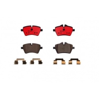Тормозные колодки дисковые, комплект BREMBO P06051N 1439858038 IN AXU - Изображение 2