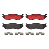 Тормозные колодки дисковые, комплект BREMBO BJB KC P18026N 1439858310 - Изображение 2