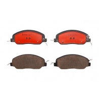 Тормозные колодки дисковые, комплект BREMBO NOE 0L P24176N 1439858501 - Изображение 2