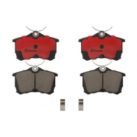 Тормозные колодки дисковые, комплект BREMBO DV JSNP 1439858563 P28030N - Изображение 2