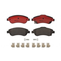 Тормозные колодки дисковые, комплект BREMBO P28045N 1439858577 60 VVY9 - Изображение 2