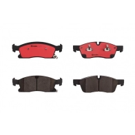 Тормозные колодки дисковые, комплект BREMBO 1439858798 3ZJWTT G P37015N - Изображение 2