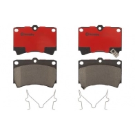 Тормозные колодки дисковые, комплект BREMBO 1439858845 P49016N Q2NV I1 - Изображение 2