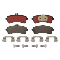 Тормозные колодки дисковые, комплект BREMBO P50132N LI5 XQE 1439859000 - Изображение 2