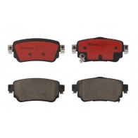 Тормозные колодки дисковые, комплект BREMBO 2 X1PR P56098N 1439859156 - Изображение 2