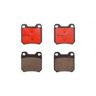 Тормозные колодки дисковые, комплект BREMBO 1439859184 P59014N Q T1HG - Изображение 2