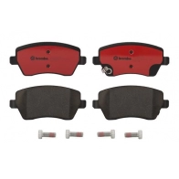 Тормозные колодки дисковые, комплект BREMBO X N156 1439859215 P59050N - Изображение 2