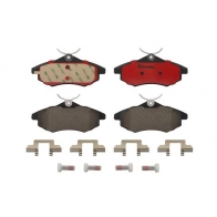 Тормозные колодки дисковые, комплект BREMBO P61074N 6MJ CME 1439859260 - Изображение 2