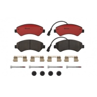 Тормозные колодки дисковые, комплект BREMBO P61118N 1439859292 1V G6O6 - Изображение 2