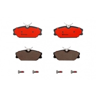 Тормозные колодки дисковые, комплект BREMBO 1439859356 P68027N S FW98 - Изображение 2