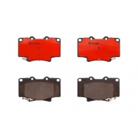 Тормозные колодки дисковые, комплект BREMBO P83025N 1439859454 5R FV4 - Изображение 2
