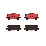 Тормозные колодки дисковые, комплект BREMBO 9UXB JVC 1439859490 P83068N - Изображение 2