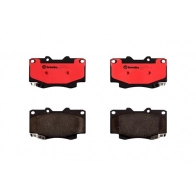 Тормозные колодки дисковые, комплект BREMBO Y82 HU P83069N 1439859491 - Изображение 2