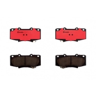 Тормозные колодки дисковые, комплект BREMBO P83140N WN8 YK 1439859549 - Изображение 2
