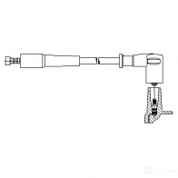 Провод зажигания BREMI 3A56/36 4017534156468 Skoda 1J3G CZ