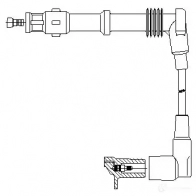 Провод зажигания BREMI 6F B77C 106/95 4017534079828 Audi A6 (C4) 1 1994 – 1997