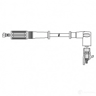 Провод зажигания BREMI Fiat Tempra (159) 2 Седан 1.8 i.e. (159.AN) 110 л.с. 1990 – 1996 4017534121190 722/30 DC5 NL