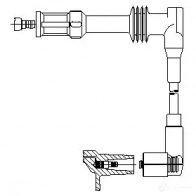 Провод зажигания BREMI 561186 1A09/60 Z96N N6 4017534130147