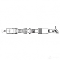 Провод зажигания BREMI Mercedes E-Class (W210) 2 Седан 2.6 E 240 (262) 170 л.с. 2000 – 2002 197E27 4017534095996 K WYL3MV