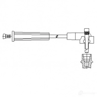 Провод зажигания BREMI W XOTCD Ford Orion 3 (EA, GAL) Седан 4017534113935 860/76