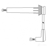 Провод зажигания BREMI 3A61/14 Chrysler PT Cruiser 1 (PT) Универсал 1.6 116 л.с. 2001 – 2010 E92Y 3YA 4017534171805