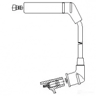 Провод зажигания BREMI ZQ FNR0 4017534118060 Mitsubishi Pajero 487/72