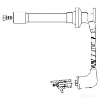 Провод зажигания BREMI Mazda Xedos 9 (TA) 1 Седан 2.3 24V 211 л.с. 1995 – 2000 4017534099840 BCF6 J 659F61