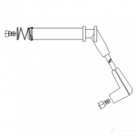 Провод зажигания BREMI X3 AUQ5 Opel Astra (F) 1 Универсал 1.6 i (F08. C05) 75 л.с. 1991 – 1998 373/33 4017534080725