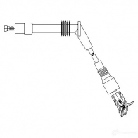 Провод зажигания BREMI 4017534080909 562816 Z15D WTM 380/54