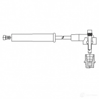 Провод зажигания BREMI 8RF IK 893/44 4017534114314 Ford Orion 3 (EA, GAL) Седан 1.4 71 л.с. 1990 – 1993