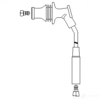 Провод зажигания BREMI Renault Laguna (B56) 1 Хэтчбек 1.8 (B56A/B) 90 л.с. 1993 – 2001 4017534122463 625/25 1S A3QZ