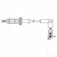 Провод зажигания BREMI 4017534077855 666/50 RIP D1O Peugeot 306 1 (7E, N3, N5) Универсал